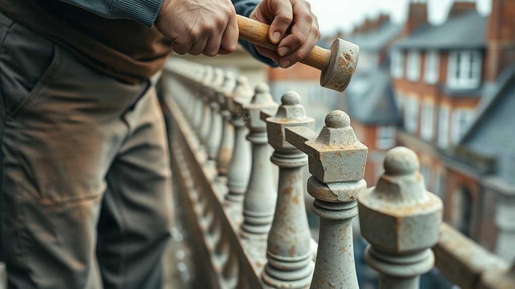 Balustrade Repair East Molesey