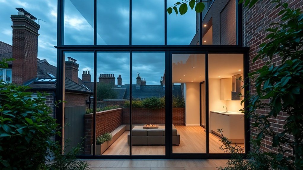 Glass Extension Walls East Molesey