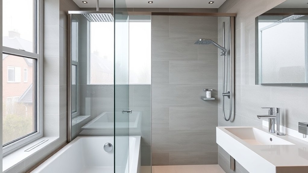 Semi-Frameless Shower Screens East Molesey