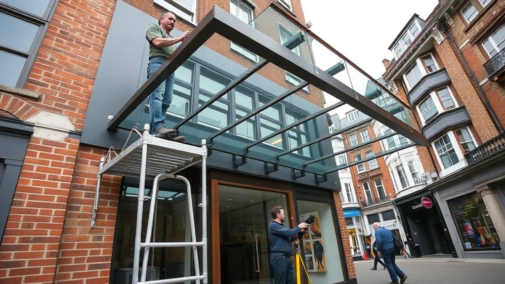 Shopfront Canopy East Molesey
