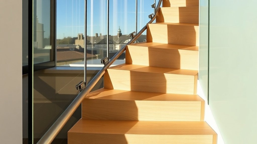 Staircase Glass Panels East Molesey