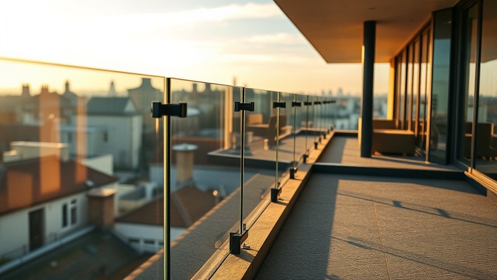 Terrace Glass Balustrades East Molesey
