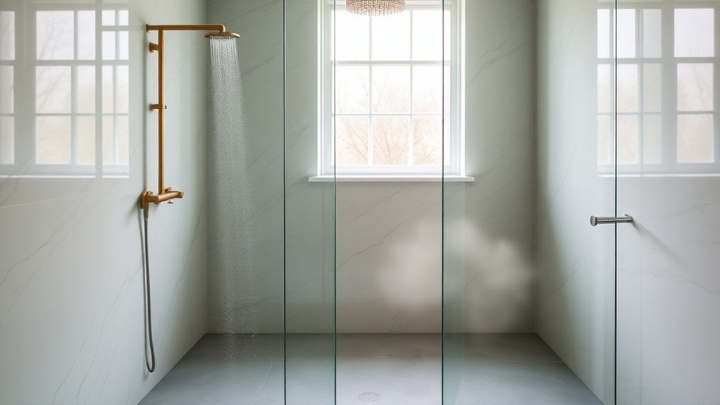 Wet Room Glass Panels East Molesey